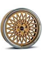 Ratlankiai BORBET B GOLD/LM 4X100 R17 7,0 ET38