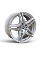 Ratlankiai BORBET BORBET BRILLIANT SILVER NEW S 5X112 R17 7,5 ET27