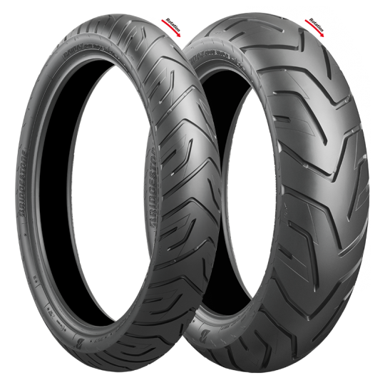 Padangos BRIDGESTONE BATTLAX A41 F 110 80 R18 58H TL FRONT/REAR