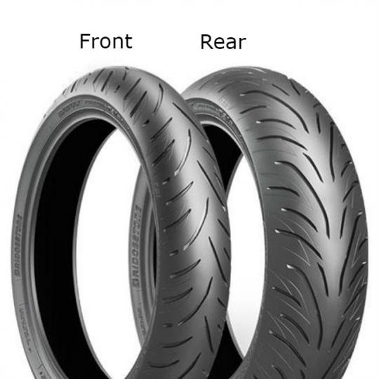 Padangos BRIDGESTONE T31 GT 120 70 R17 58W TL FRONT