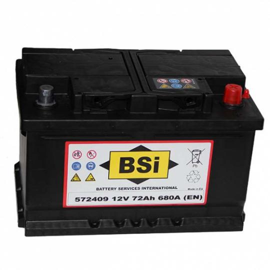 Akumuliatorius BSI BSI 72 AH 680 EN