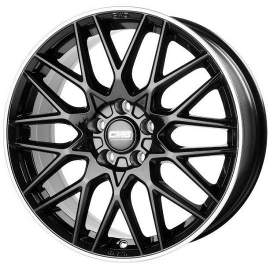 Ratlankiai CMS C25 DIAMOND RIM BLACK GLOSS 5X114,3 R18 7,5 ET47