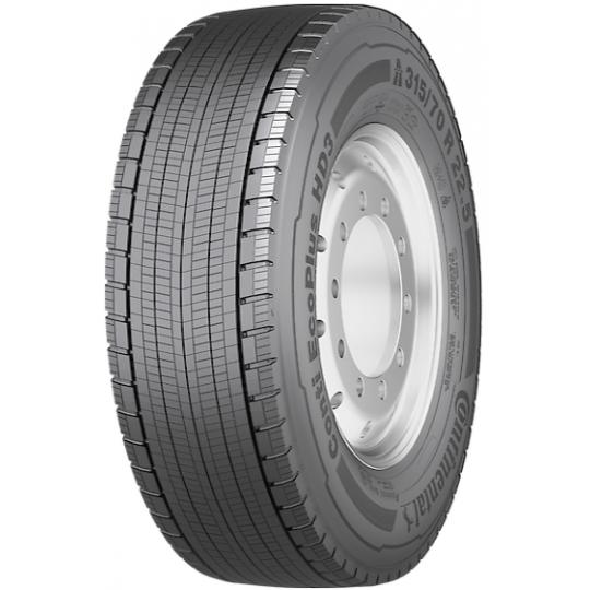 Padangos CONTINENTAL ECOPLUS HD3+ 315/70 R22,5 154/150L