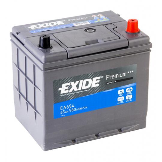 Akumuliatorius EXIDE EA654 65 AH 580 EN