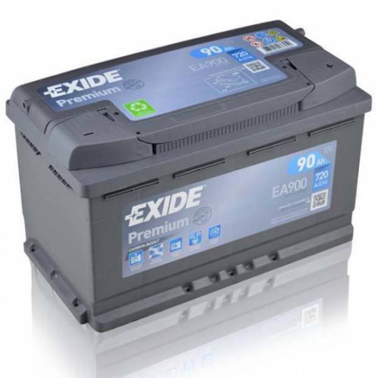 Akumuliatorius EXIDE EA900 90 AH 720 EN