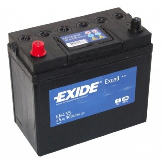 Akumuliatoriai EXIDE EB455 45 AH 330 EN