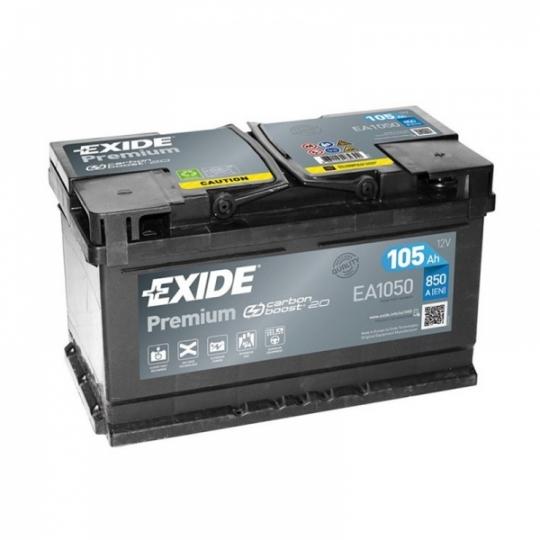 Akumuliatoriai EXIDE 105 AH 850 EN