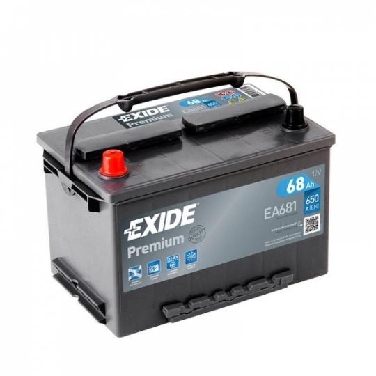 Akumuliatorius EXIDE N/A 68 AH 650 EN