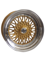 Ratlankiai FORZZA MALM GOLD/LM 4X108 R15 8,0 ET20