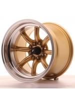 Ratlankiai JAPAN RACING JR19 GOLD/LM 4X100 R14 8,0 ET-13