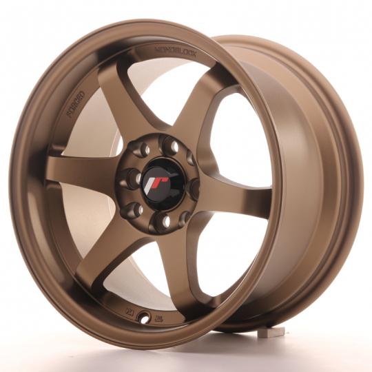 Ratlankiai JAPAN RACING JR3 ANODIZED BRONZE 4X100 R15 8,0 ET25