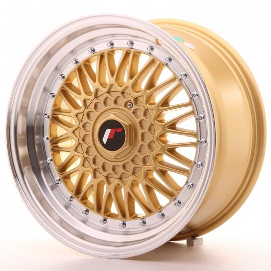 Ratlankiai JAPAN RACING JR9 GOLD 5X120 R16 7,5 ET25