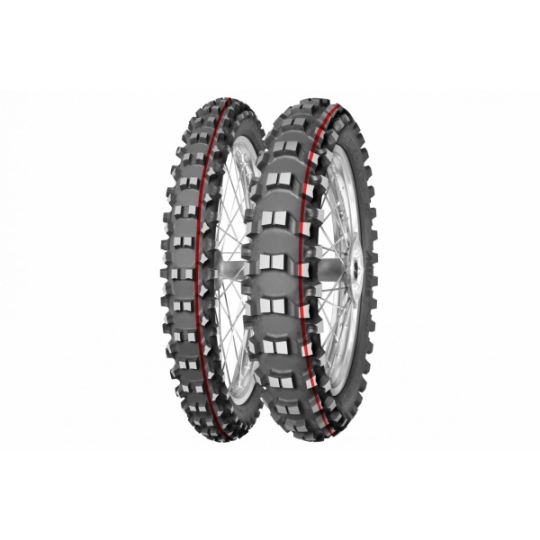 Padangos MITAS TERRA FORCE - MX SM SOFT MEDIUM RED 100 90 -19 57M TT