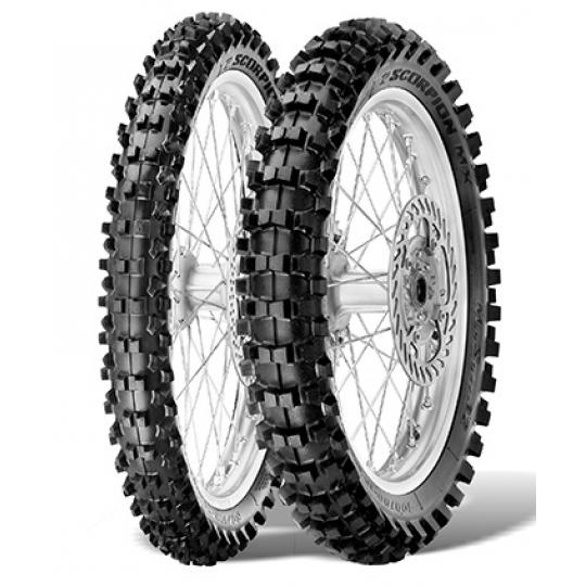 Padangos PIRELLI SCORPION MX MID SOFT NHS 90 100 -14 49M TT REAR