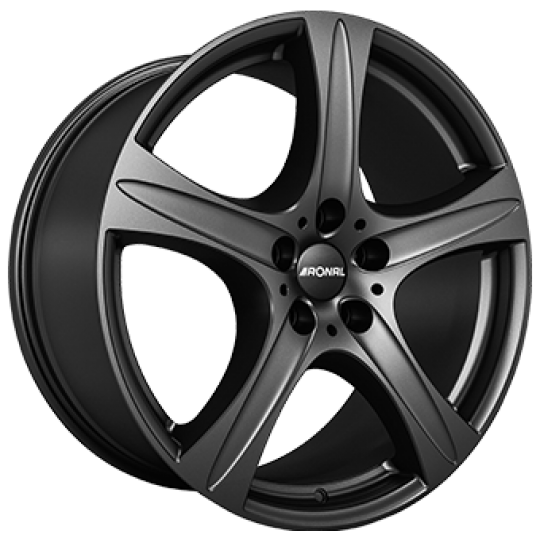 Ratlankiai RONAL R55 SUV FRONTPOLIERT MATTSCHW-FRONTKOP 5X120 R17 7,5 ET35