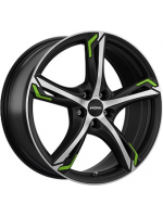 Ratlankiai RONAL R62 GREEN BMFM 5X114,3 R17 7,5 ET40