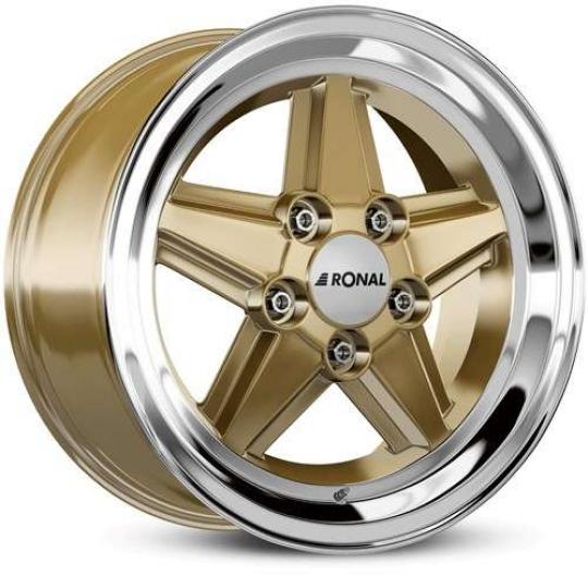 Ratlankiai RONAL R9 GOLDFM 5X112 R16 7,0 ET23