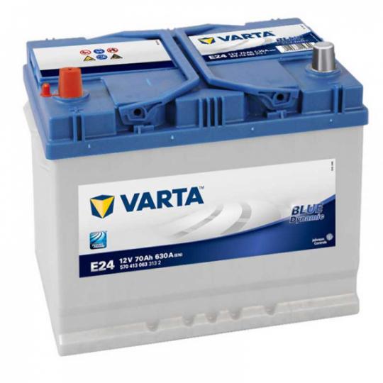 Akumuliatorius VARTA E24 70 AH 630 EN